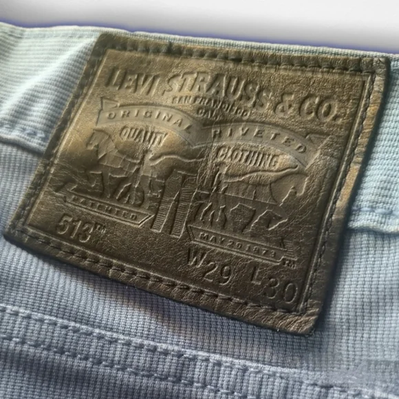 Levi's 513 Slim Straight Leg Corduroy Pants - Picture 15 of 15